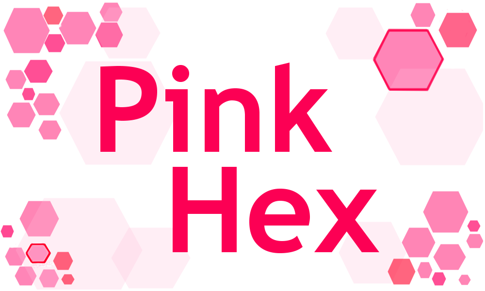 pink hexagons